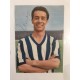 Signed picture of Ronnie Allen the West Bromwich Albion (WBA) Footballer.